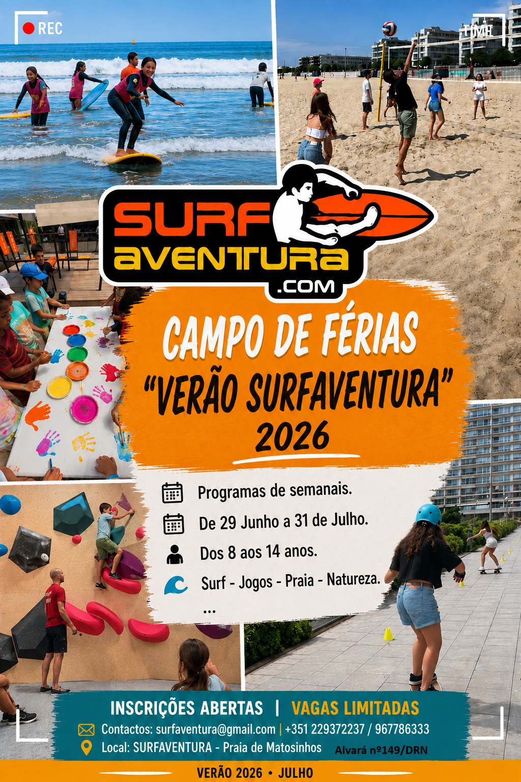 Cartaz Campo Férias 