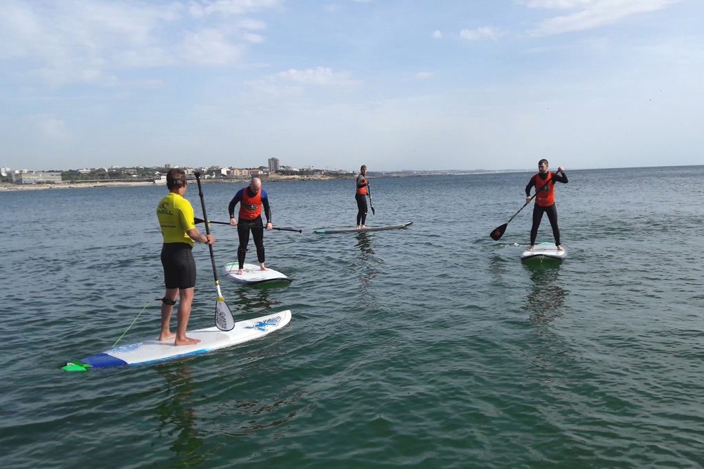 Surfaventura aula de stand-up-paddle