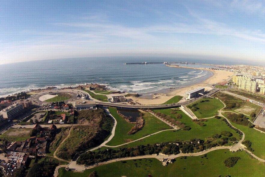 Surfaventura vista aérea parque cidade